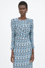 Sandro Floral Wrap Dress