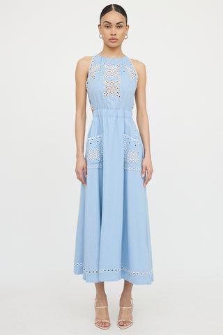 SandroEyelet Broderie Dress