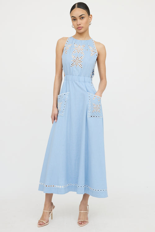 SandroEyelet Broderie Dress