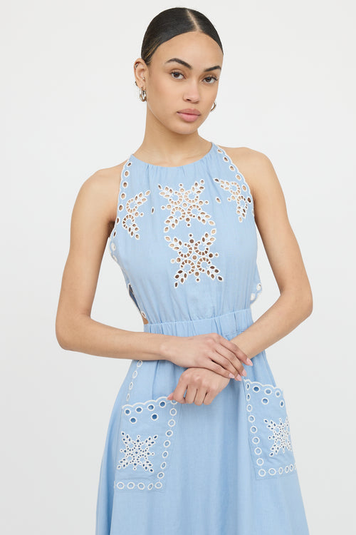 SandroEyelet Broderie Dress
