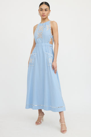 SandroEyelet Broderie Dress