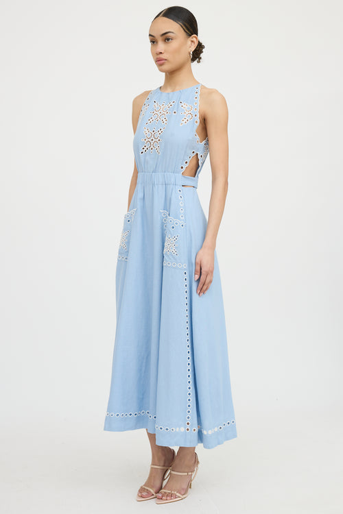 SandroEyelet Broderie Dress