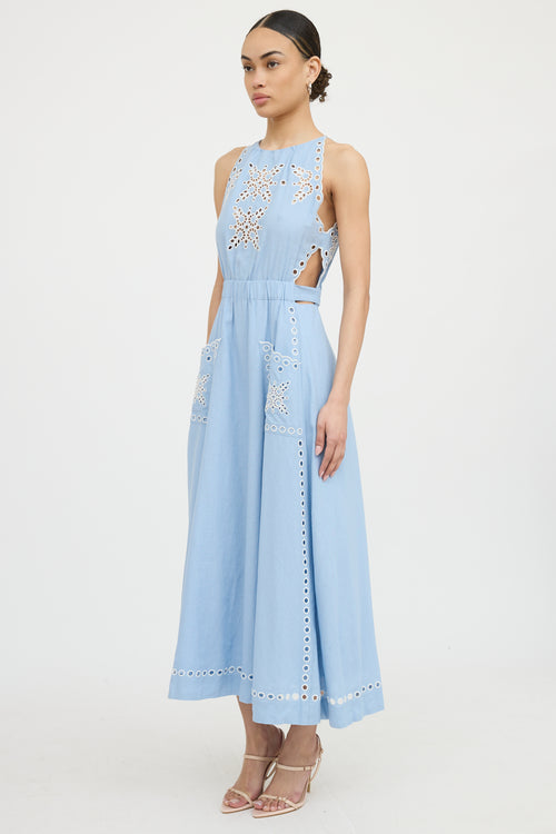 SandroEyelet Broderie Dress