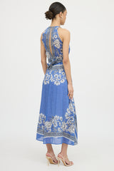 SandroLinen Elisa Floral Dress