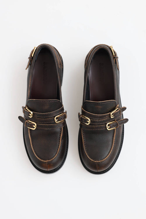 Sandro Hill Buckle Loafer