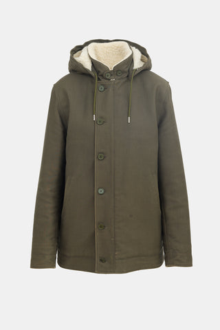 Sandro Canvas Parka