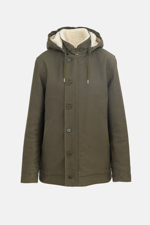 Sandro Canvas Parka