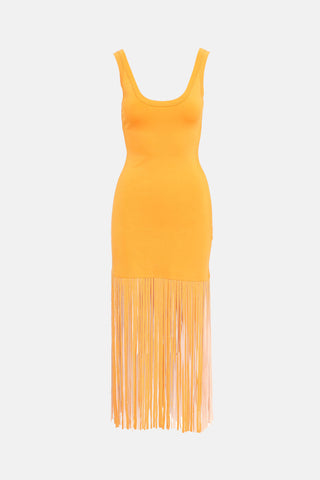 Sandro Fringe Midi Dress