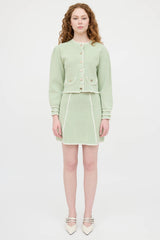 Sandro Contrast Knit Co-Ord Set