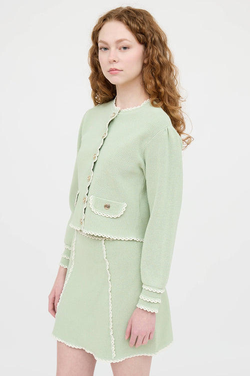 Contrast Knit Co-Ord Set