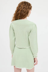 Sandro Contrast Knit Co-Ord Set