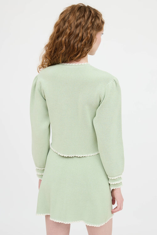 Contrast Knit Co-Ord Set