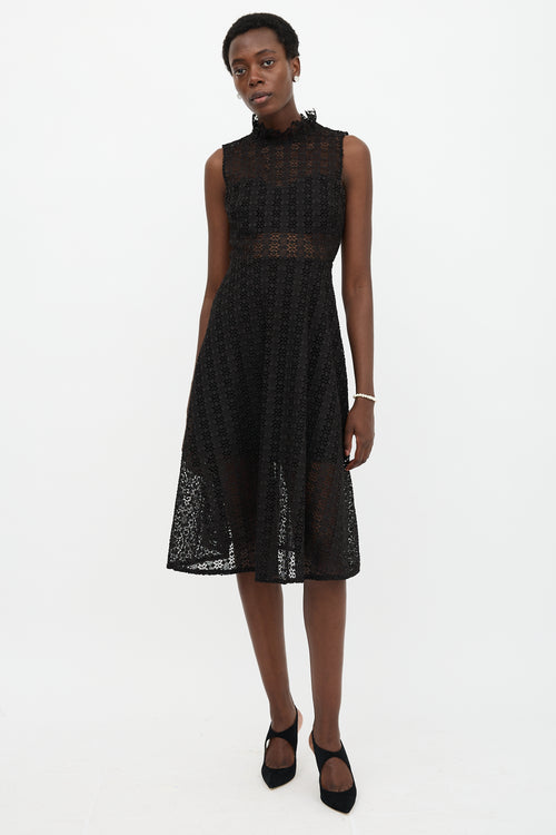 Sandro Guipure Lace Dress