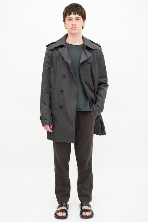 Sandro Mid Length Trench Coat
