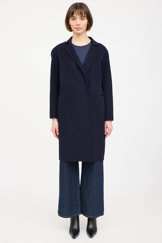 Sandro Wool Wrap Coat