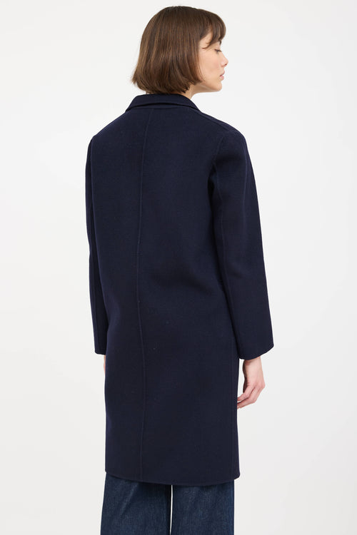 Sandro Wool Wrap Coat