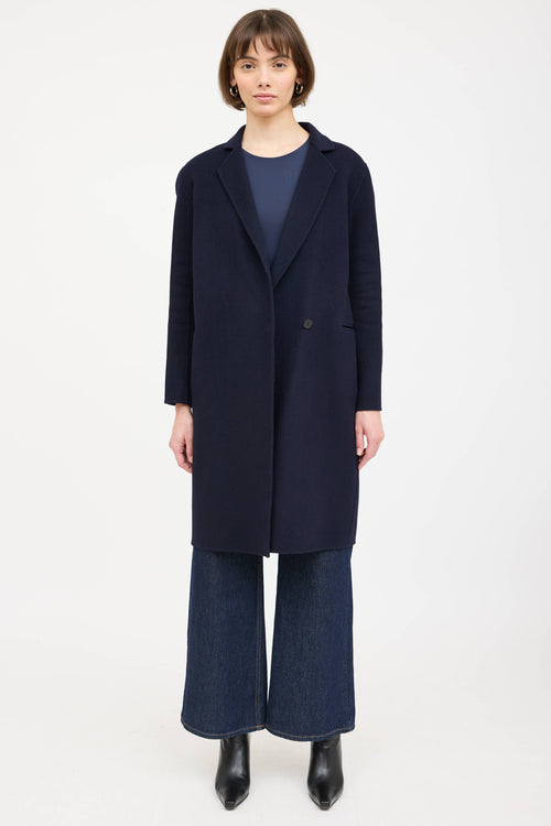 Sandro Wool Wrap Coat