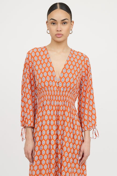 SandroPatterned Roche Dress