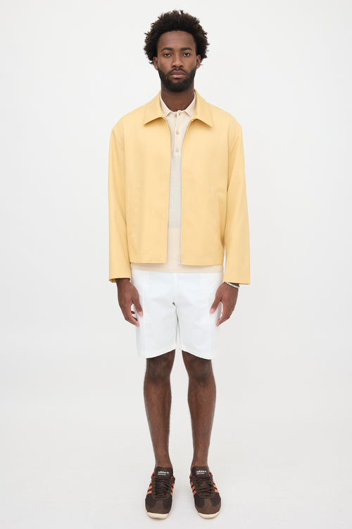 Sandro Twill Zip Jacket