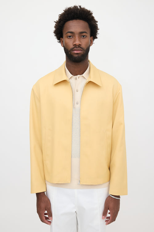 Sandro Twill Zip Jacket