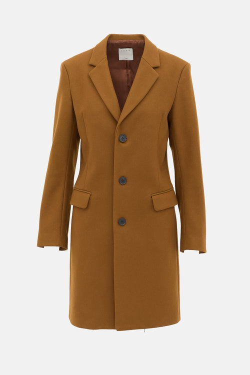Sandro Wool Broadcloth Coat