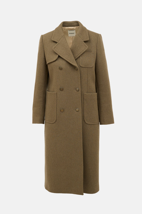 Sandro Wool Joshua Coat