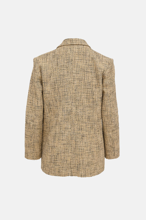 Sandro Cotton Tweed Blazer