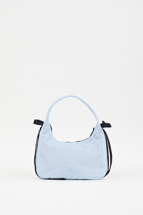 Sandy Liang X Baggu Blue Mini Bow Bag