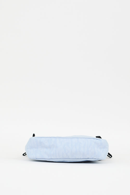 Sandy Liang X Baggu Blue Mini Bow Bag