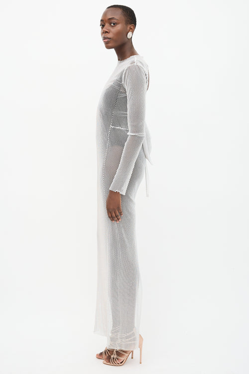 Santa Brands Sparkly Sheer Dress