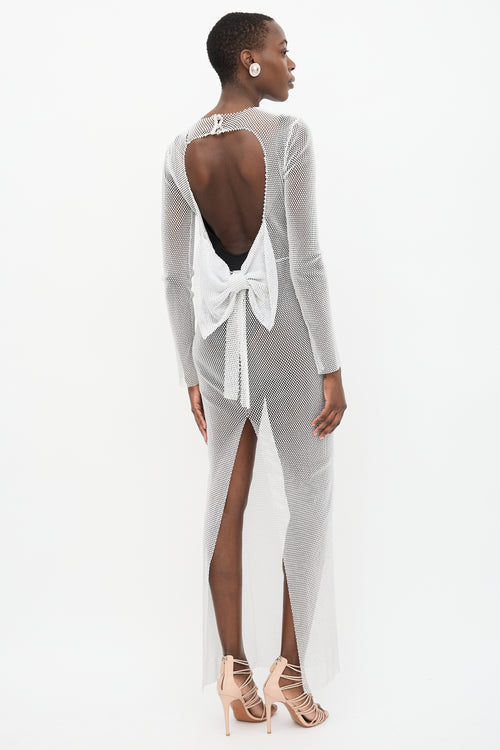 Santa Brands Sparkly Sheer Dress