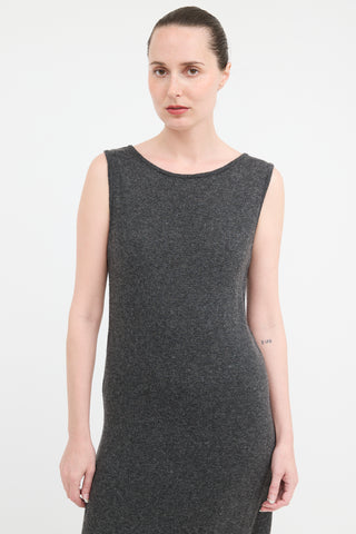 Sarah Pacini Alpaca & Wool Knit Dress