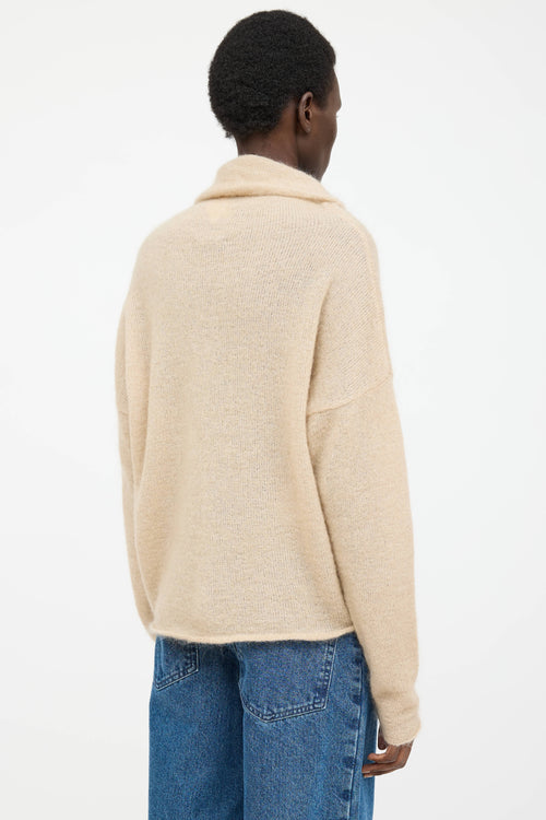 Sarah Pancini Mohair Turtleneck Sweater