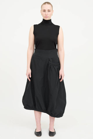 Sarah Pacini Pocket Balloon Skirt