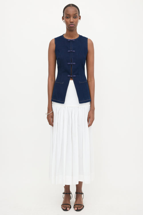 Sau Lee Denim Denver Vest