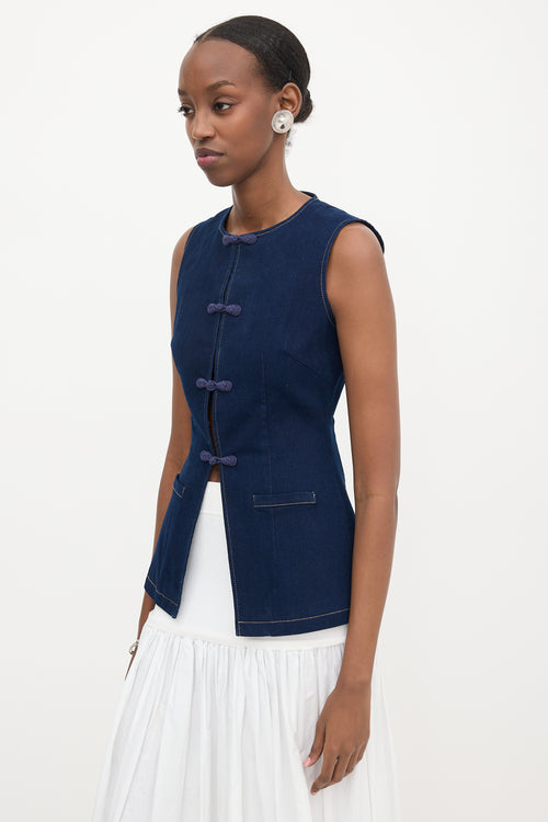 Sau Lee Denim Denver Vest