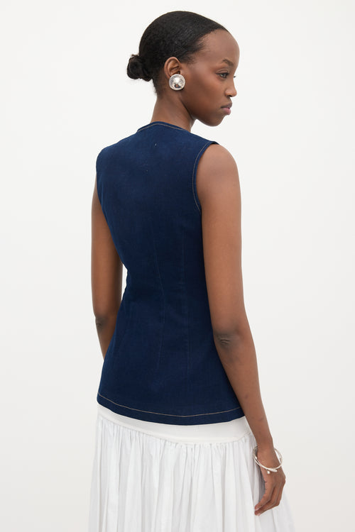 Sau Lee Denim Denver Vest