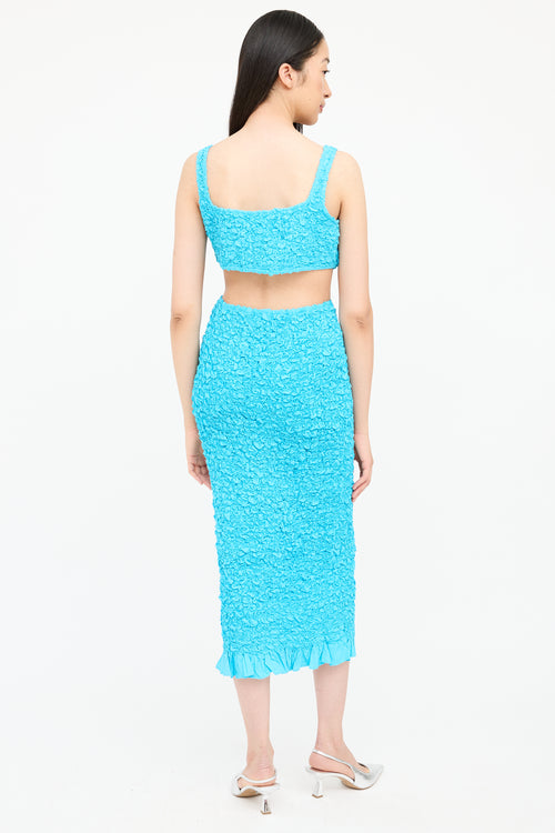 Saylor Ruched Cut Out Dress