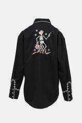 Scully Embroidered Western Top