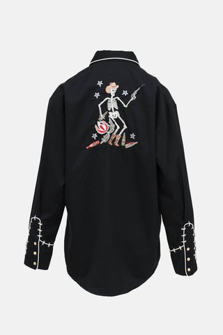 Scully Embroidered Western Top