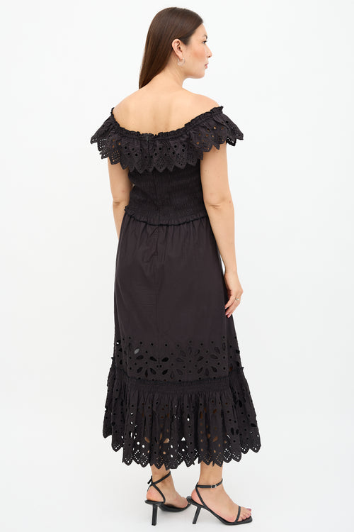 Sea Eyelet Hazel Dress