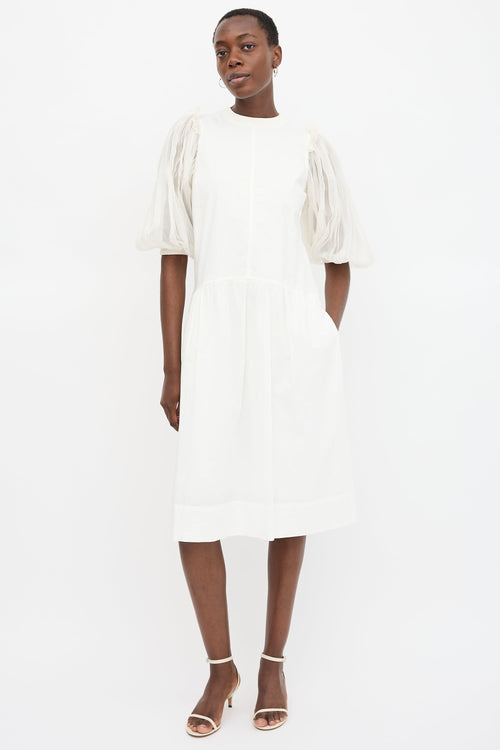 Sea Spring '20 Silk Organza Dress