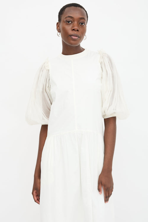 Sea Spring '20 Silk Organza Dress