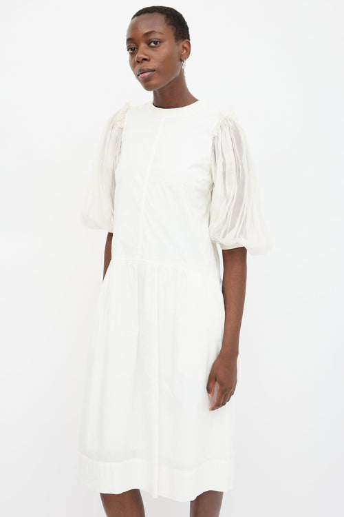 Sea Spring '20 Silk Organza Dress