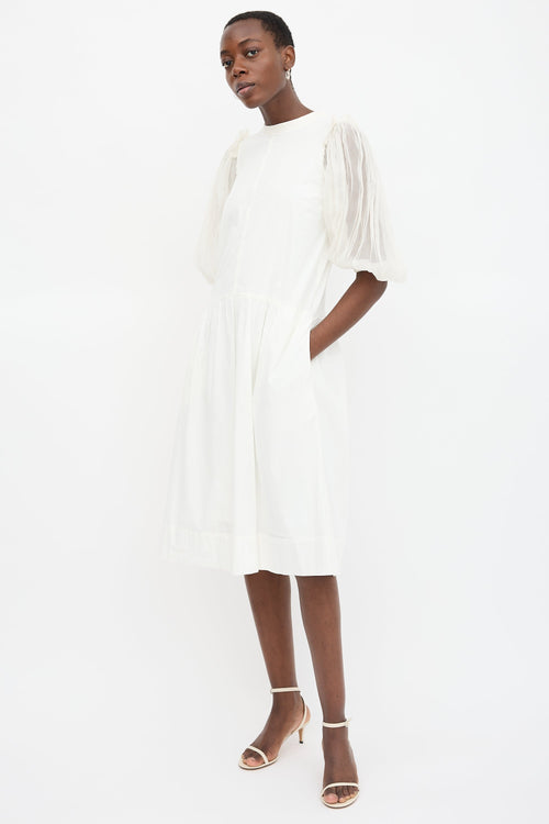 Sea Spring '20 Silk Organza Dress