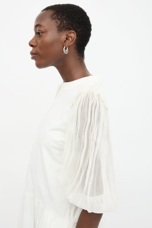 Sea Spring '20 Silk Organza Dress