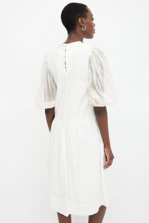 Sea Spring '20 Silk Organza Dress