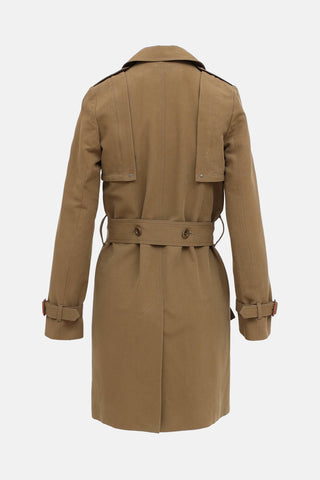 See By Chloé Double Breasted Trench Coat