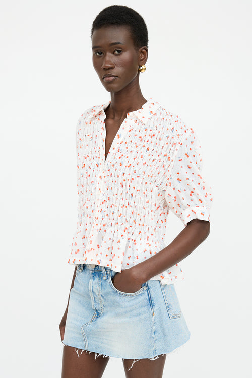 See By Chloé Printed Smock Top