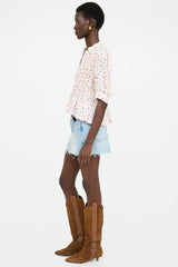 See By Chloé Printed Smock Top